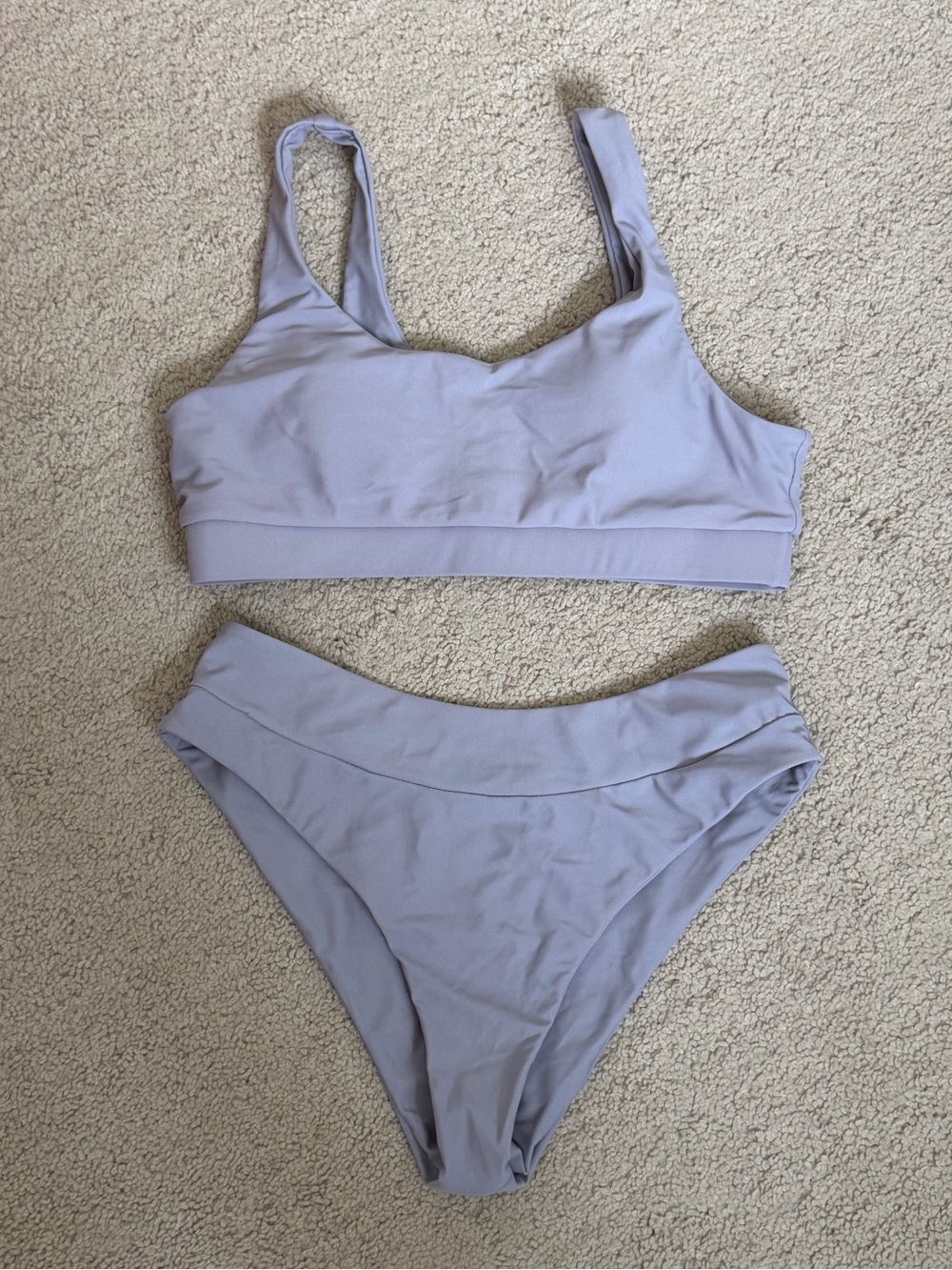 Lilac Two-Piece Bikini Set